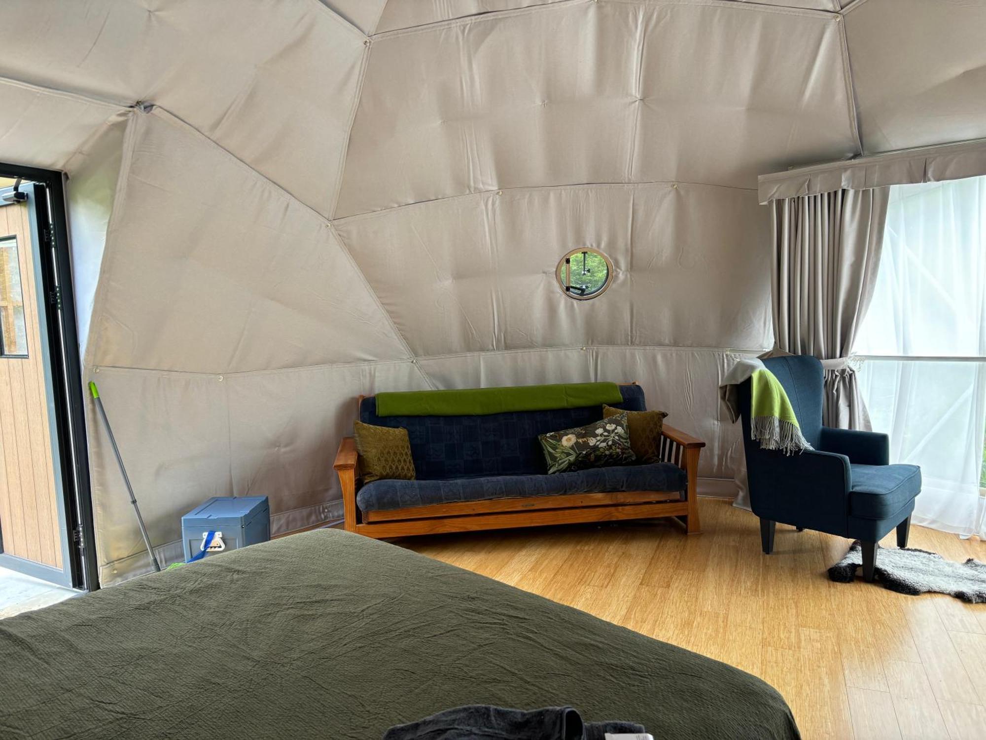 Takahuri Glamping Domes Вангануї Екстер'єр фото
