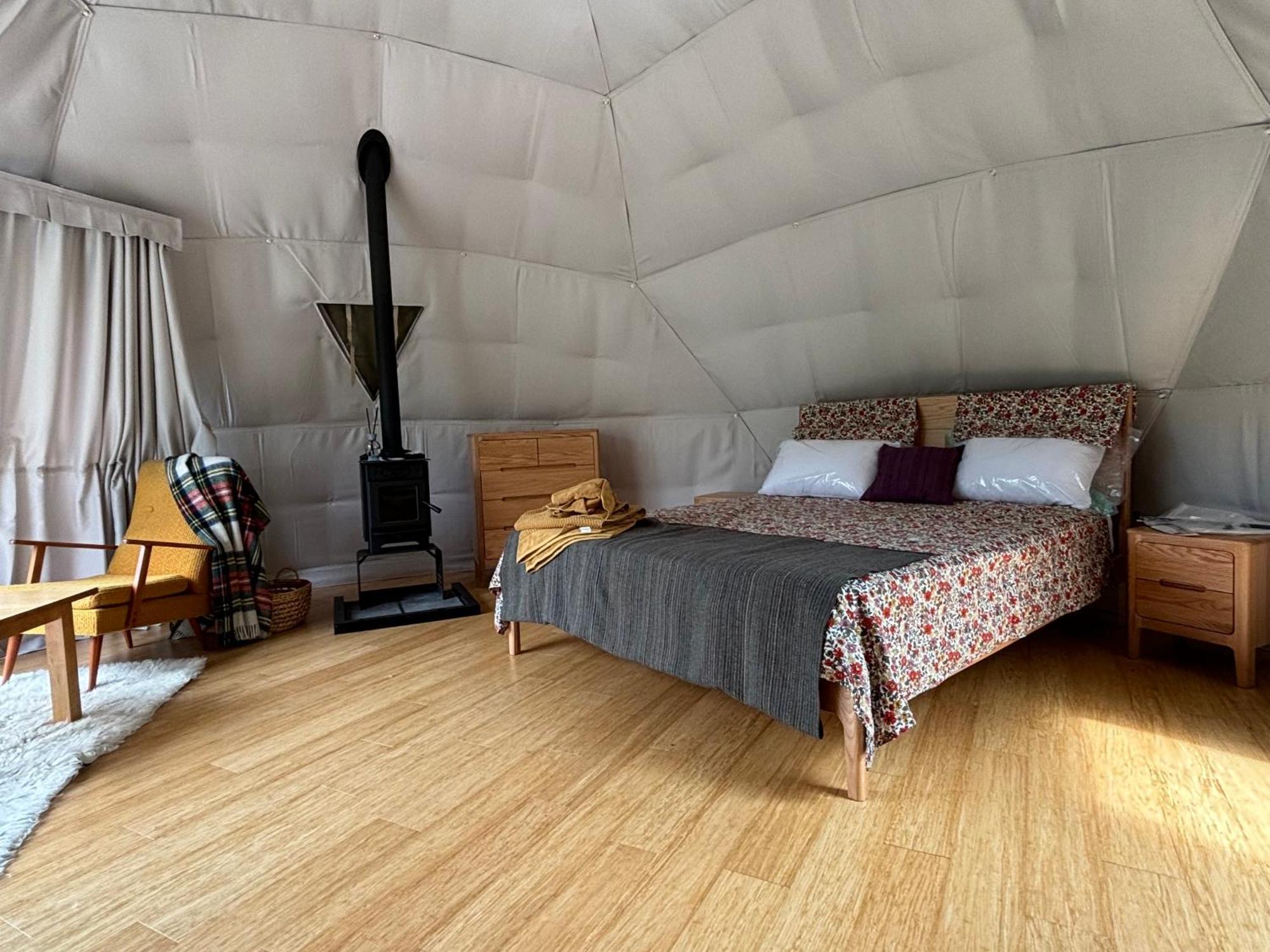 Takahuri Glamping Domes Вангануї Екстер'єр фото