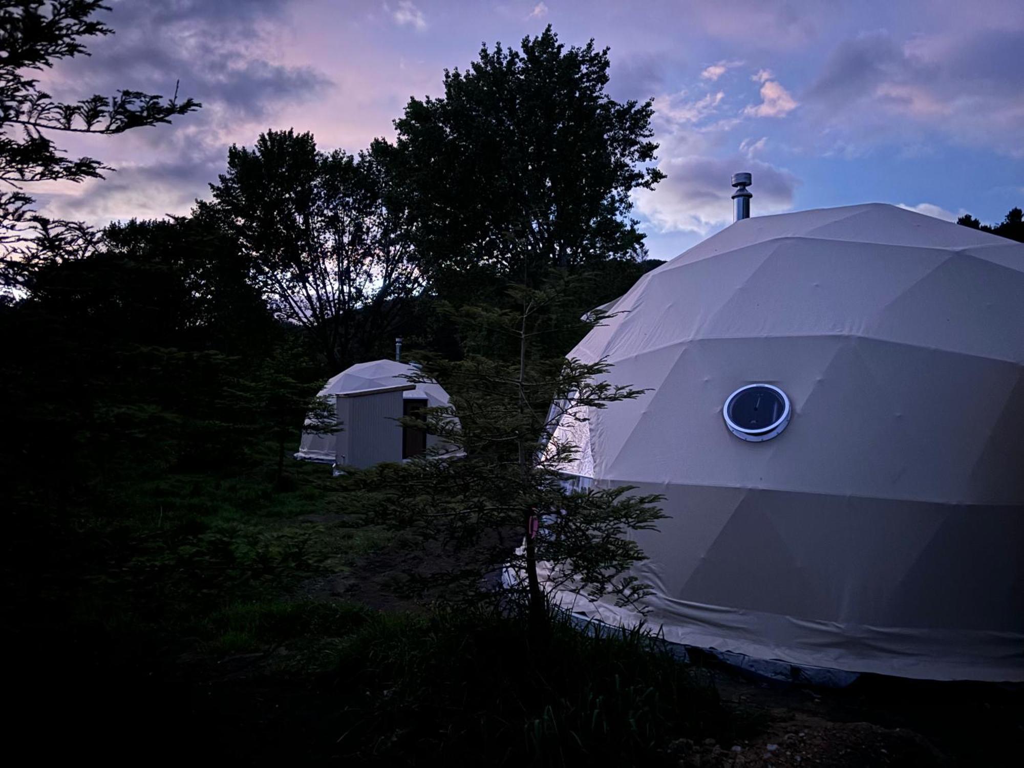 Takahuri Glamping Domes Вангануї Екстер'єр фото