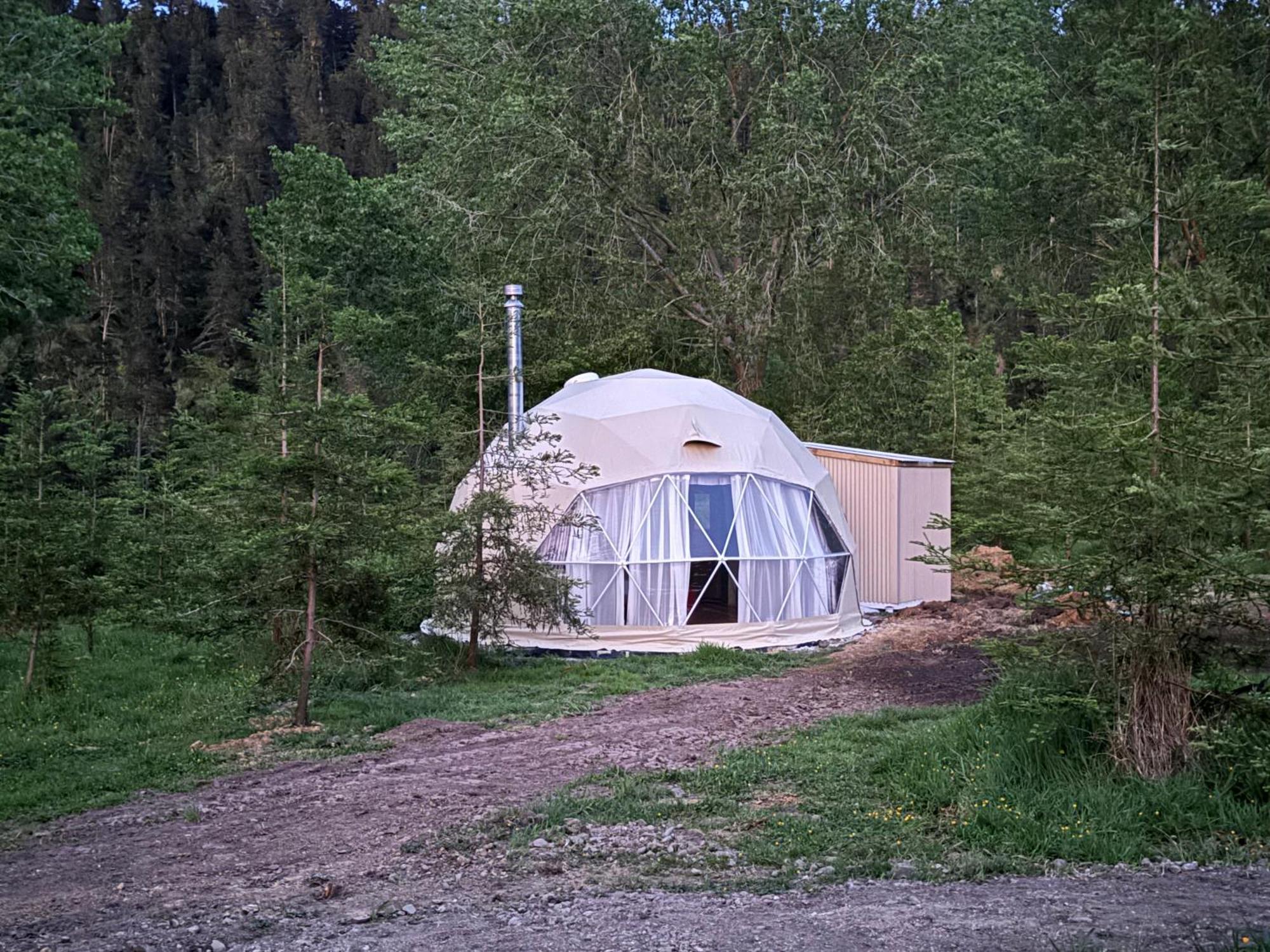 Takahuri Glamping Domes Вангануї Екстер'єр фото