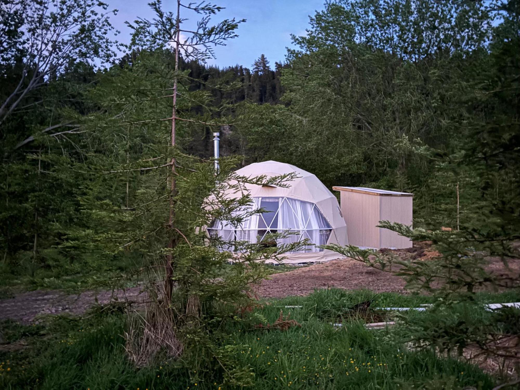 Takahuri Glamping Domes Вангануї Екстер'єр фото